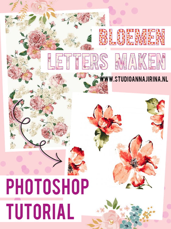 bloemen letters