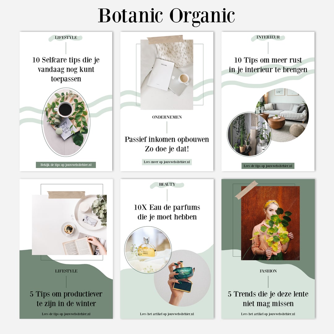 template kit botanic