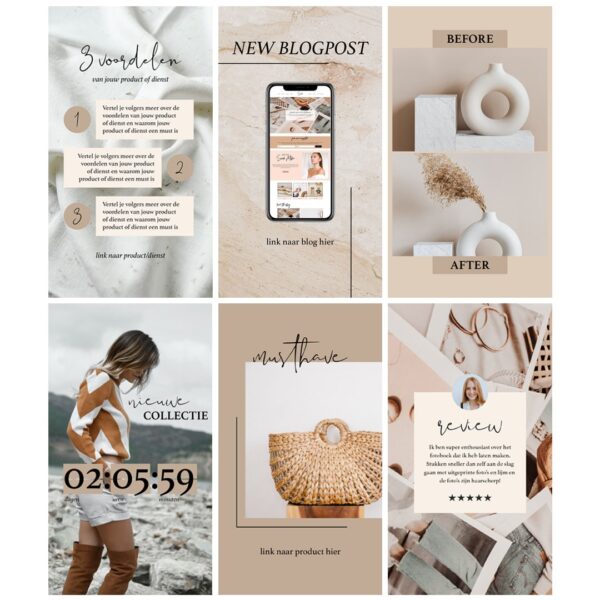 instagram template kit