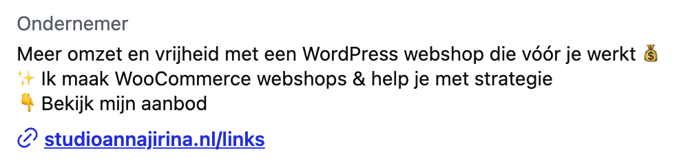 WordPress webshop expert | WooCommerce webshop laten maken | Studio Anna Jirina  webshop portfolio