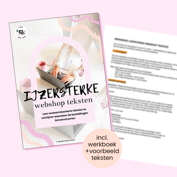 e-book ijzersterke webshop teksten