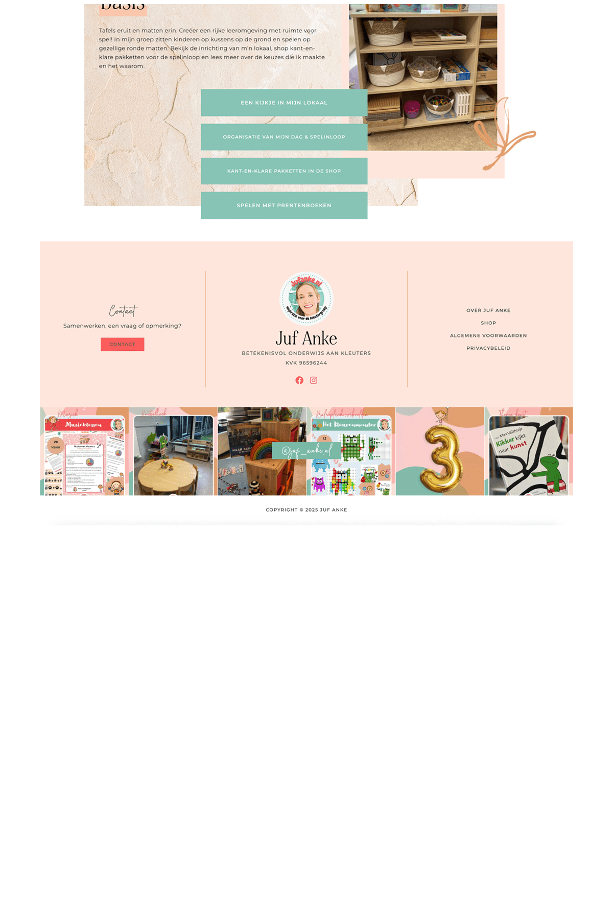 WordPress webshop Studio Anna Jirina