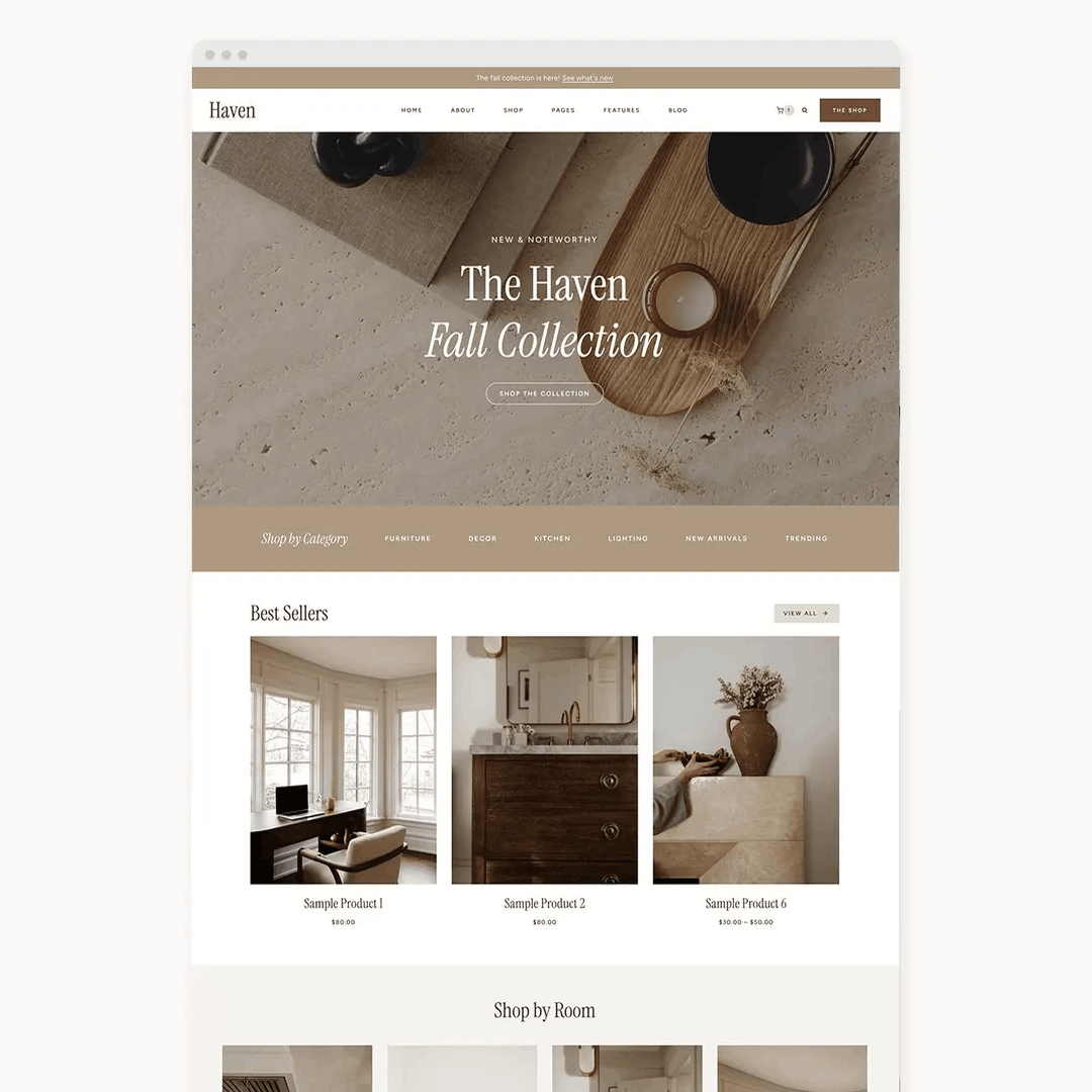 multifunctioneel wordpress thema voor online bedrijven | wordpress template webshop