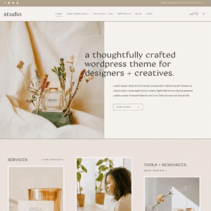 wordpress thema Studio | Kadence WordPress thema voor webshops