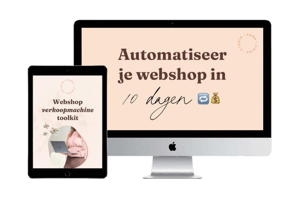 mockup training automatiseer je webshop in 10 dagen