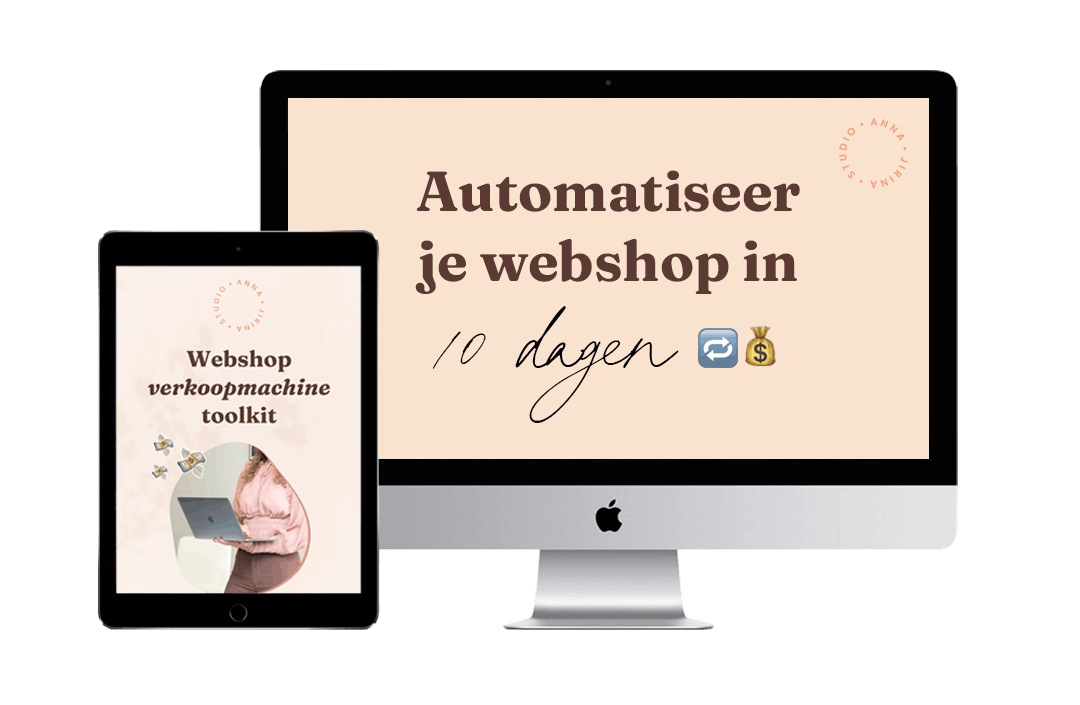 mockup training automatiseer je webshop in 10 dagen