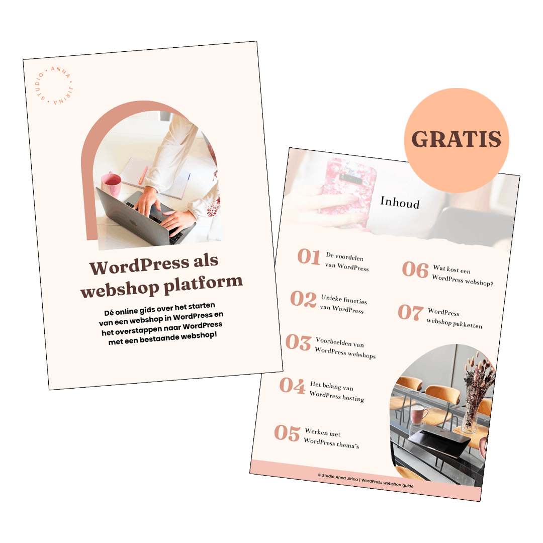 WordPress webshop maken | gratis wordpress gids voor webshops